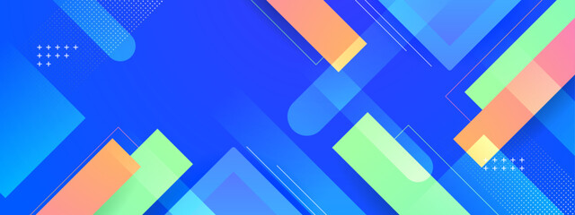 Fototapeta premium vector modern banners with abstracts shapes