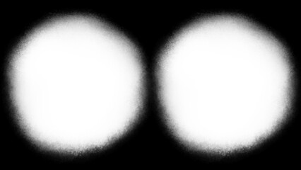 ２つのスポットライト、ステージ、舞台