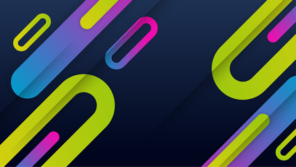 Colorful background with geometric shapes