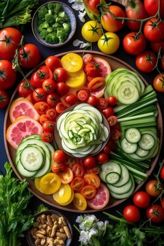  vegetable platter 