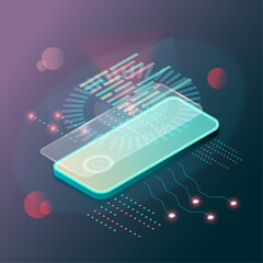 techno, technology, space, the future, artificial intelligence