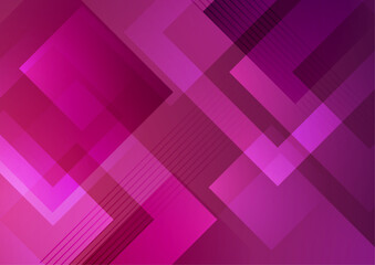 Abstract geometric poster cover design with minimal futuristic corporate concept. Geometric magenta shape. Design elements for poster, magazine, book cover, brochure. Retro futuristic art design.