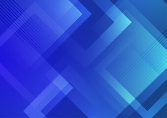 Obraz premium Modern abstract covers , minimal cover design. Blue geometric background, vector illustration.