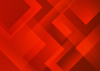 Gradient abstract cover, minimal cover design. Red geometric background, vector illustration.