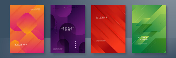 colorful geometric shapes abstract modern technology background design. Vector abstract graphic presentation design banner pattern wallpaper background web template.