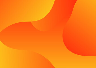 Minimal orange geometric shapes abstract modern background design. Design for poster, template on web, backdrop, banner, brochure, website, flyer, landing page, and presentation.