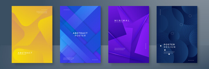 Abstract colorful geometric shapes geometric light 3d line shape with futuristic concept presentation background