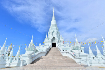 Buddhist temple Wat Phi Rong Wua in Song Phi Nong  Suphanburi Province Thailand