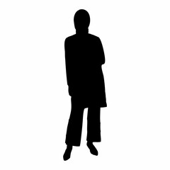 silhouette of a person