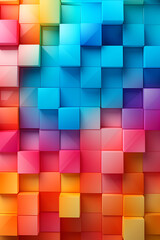 abstract background with squares