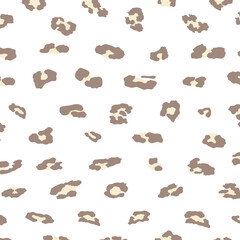 Leopard print pattern animal seamless. Leopard skin abstract for printing, cutting, and crafts Ideal for mugs, stickers, stencils, web, cover, wall stickers, home decorate and more.