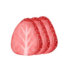 slices of Strawberry