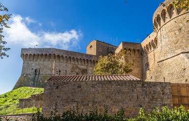 Volterra, Italy. Fortress of the Medici, XV century