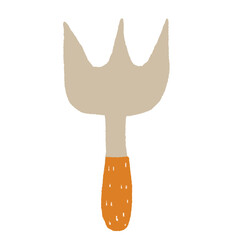 Garden tools equipment, farm clipart, agricultural tools clipart, grass rake clipart