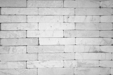 white brick wall  for background texture