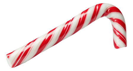 Candy cane isolated.