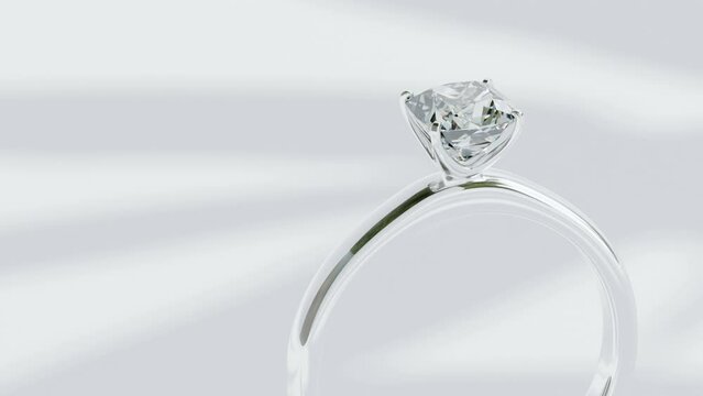 Wedding rings of silver, palladium metal with diamonds