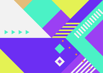 Modern abstract covers set, minimal covers design. Colorful geometric background, vector illustration.