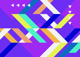 Modern abstract covers set, minimal covers design. Colorful geometric background, vector illustration.