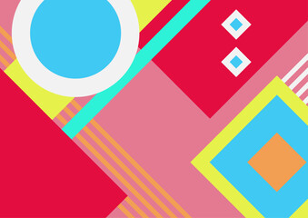 Modern abstract covers set, minimal covers design. Colorful geometric background, vector illustration.