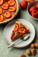 tarte amandine aux abricots fait maison fruits 