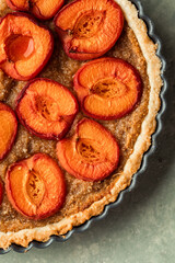 tarte amandine aux abricots fait maison fruits 