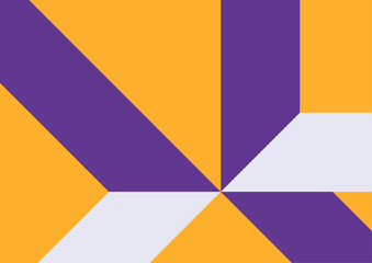 Vector colorful minimal background with primitive shapes elements