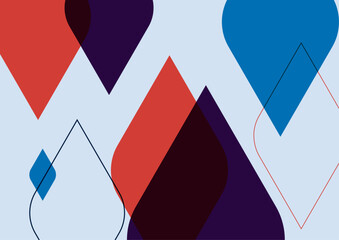 Modern abstract covers set, minimal covers design. Colorful geometric background, vector illustration.