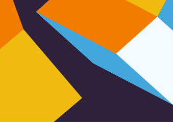 Modern abstract covers set, minimal covers design. Colorful geometric background, vector illustration.