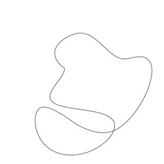 Abstract Squiggles Line Element