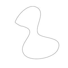 Abstract Squiggles Line Element