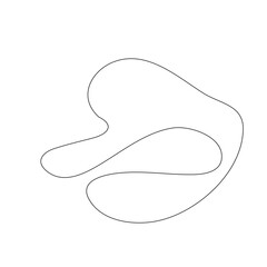 Abstract Squiggles Line Element