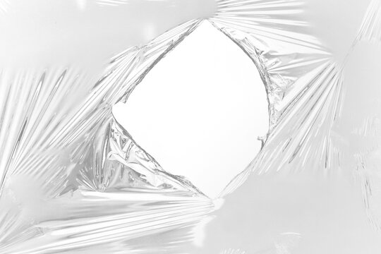 hole plastic texture copy space