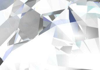 Realistic diamond texture close up, (high resolution 3D image)