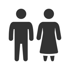 illustration of a icon male and female