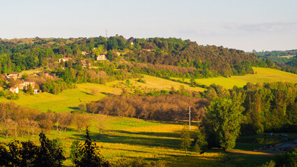 Paysages de la Dordogne, dans le Pays de Belvès