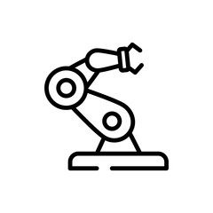 technology robotic sign symbol vector