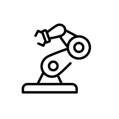 technology robotic sign symbol vector
