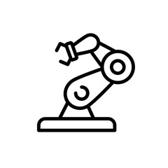 technology robotic sign symbol vector