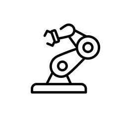 technology robotic sign symbol vector