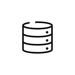 technology server sign symbol vector