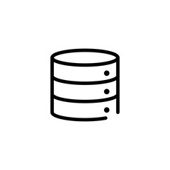 technology server sign symbol vector