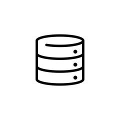 technology server sign symbol vector