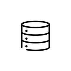 technology server sign symbol vector