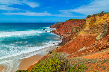 Beautiful beach in Algarve