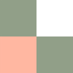 Fototapeta premium Geometric square and circle pattern. Simple aesthetic shape ornament. Modern abstract bauhaus seamless background. Square grid lines vector art. Neo geo poster. Shape geometry decorative wallpaper.