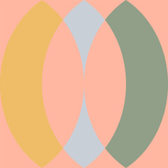 Geometric pattern. Simple aesthetic shape ornament. Modern abstract bauhaus seamless background. Square grid lines vector art. Neo geo poster. Shape geometry decorative wallpaper.