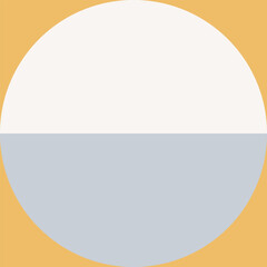 Obraz premium Geometric pattern. Simple aesthetic shape ornament. Modern abstract bauhaus seamless background. Square grid lines vector art. Neo geo poster. Shape geometry decorative wallpaper.