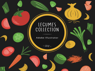 Légumes illustration