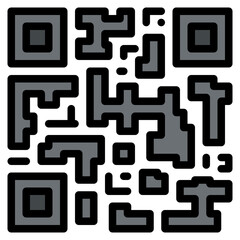Obraz na płótnie Canvas qr code and barcode scanning